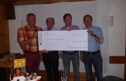 Gemeinsam Kiwanis, Rotary und Lions Arosa